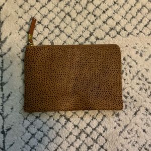 The Calf Hair Pouch Clutch: Spotted Edition